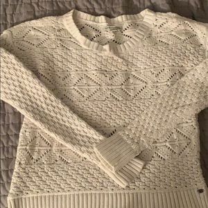 White American eagle knit sweater